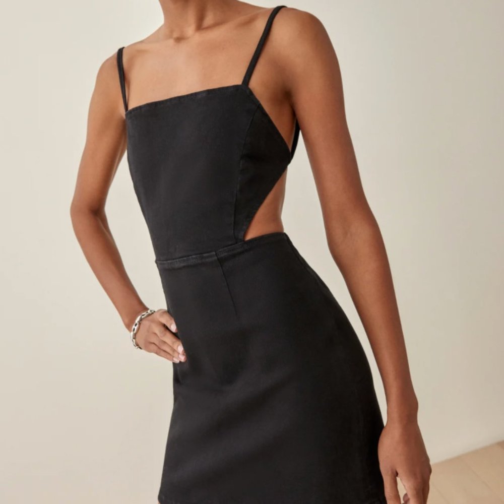 Reformation Denim Mini Dress